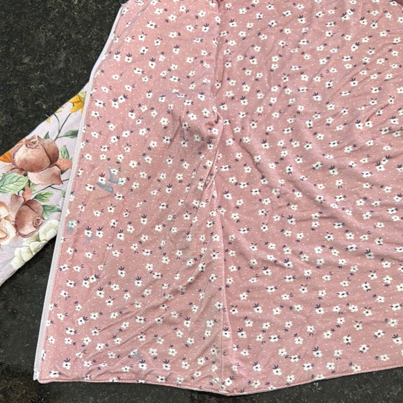 Posh Peanut Floral Hooded Jacket 3T - Picture 3 of 4